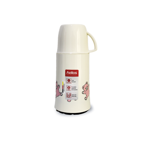 [5442-2221-001] Bouteille Isolante 0.5L  Teddy Bears Rose