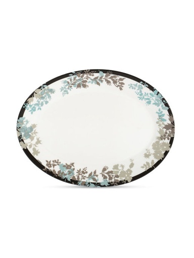 [N8967] Foliage Essence Plat Oval 33.5Cm