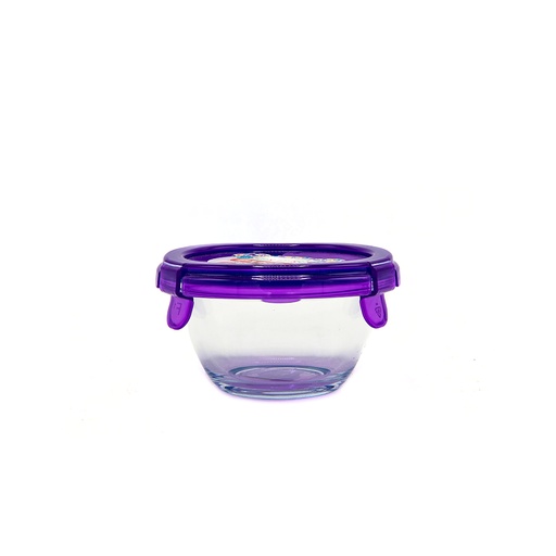 [894PGPP] MY FIRST PYREX POT BEBE ROND AVCE COUVERCLE VIOLET