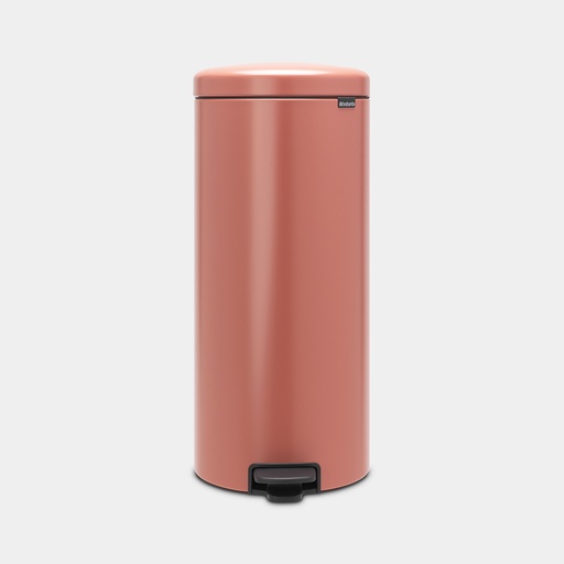 [304361] NEWICON POUBELLE A PEDALE 30L TERRACOTTA PINK