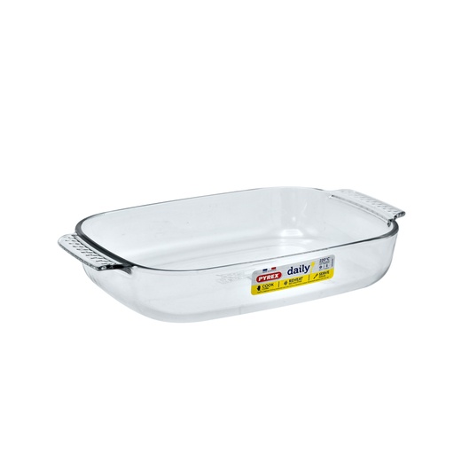 [231B000D] PYREX DAILY PLAT RECTANGULAIRE 34*22CM 