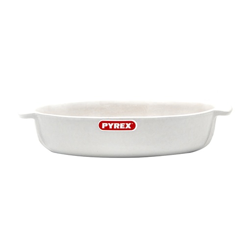 [SG25OR1] PYREX SIGNATURE PLAT OVAL 25*18CM BLANC