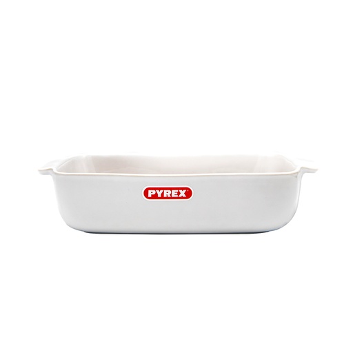 [SG25RR1] Pyrex Signature Plat Rectangulaire 25*19Cm Blanc