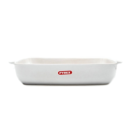 [SG35RR1] Pyrex Signature Plat Rectangulaire 35*25Cm Blanc