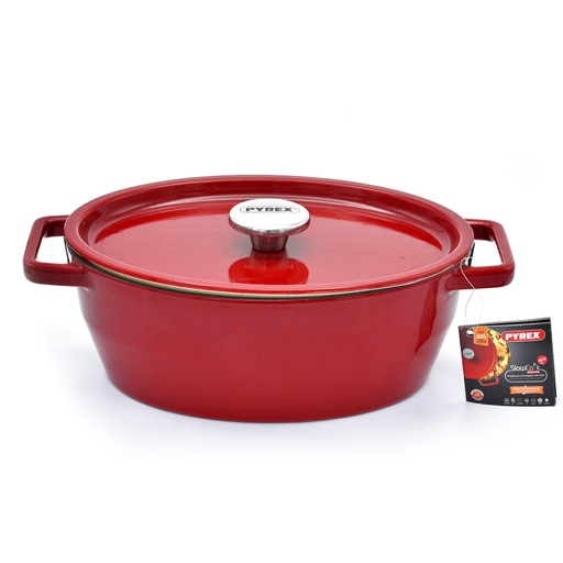 [SC5AC29/6141] PYREX SLOWCOOK ROUGE COCOTTE 29CM