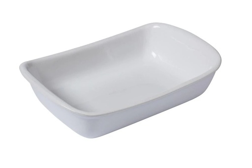 [SU30RR1] Pyrex Supreme Plat Rec 30*20Cm  Blanc