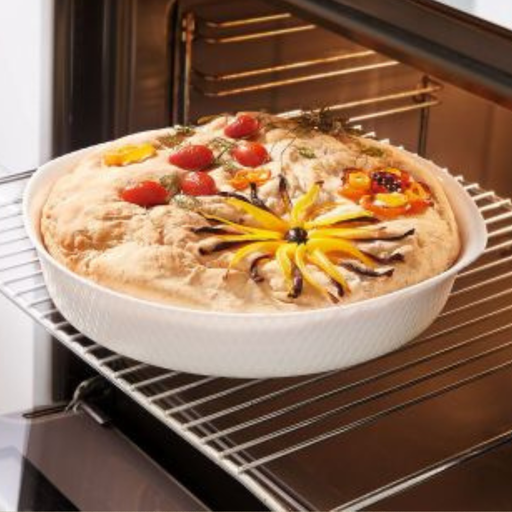 [Q8178] Smart Cuisine Wavy Plat A Tarte 28 