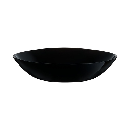 [V0217] Zelie Noir Assiette Creuse 20 Cm