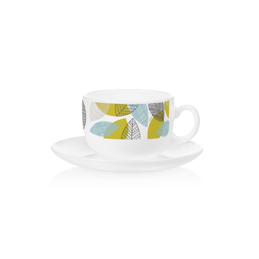 [V3137] Batik Ensemble Tasses Et Sous Tasses 09Cl