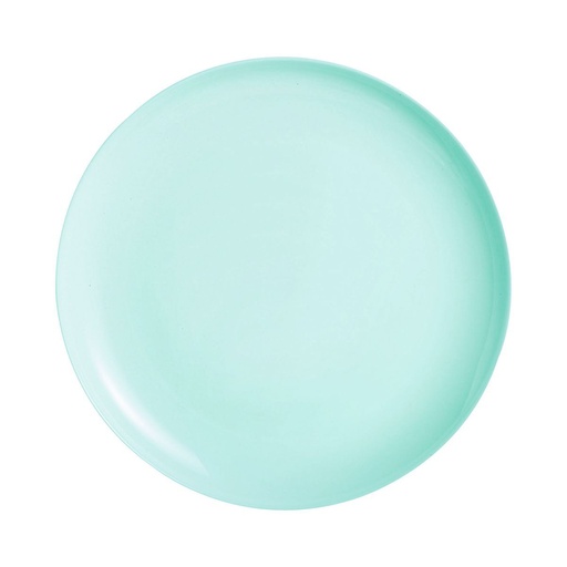 [Q8510] Diwali Light Turquoise Plat Rond 32Cm