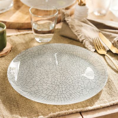 [V0101] mindy beige assiette plate 26