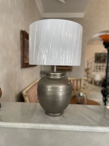 [MHC-10176] Lampe De Table Blanche